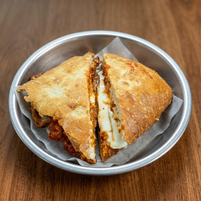 Eggplant Parm.